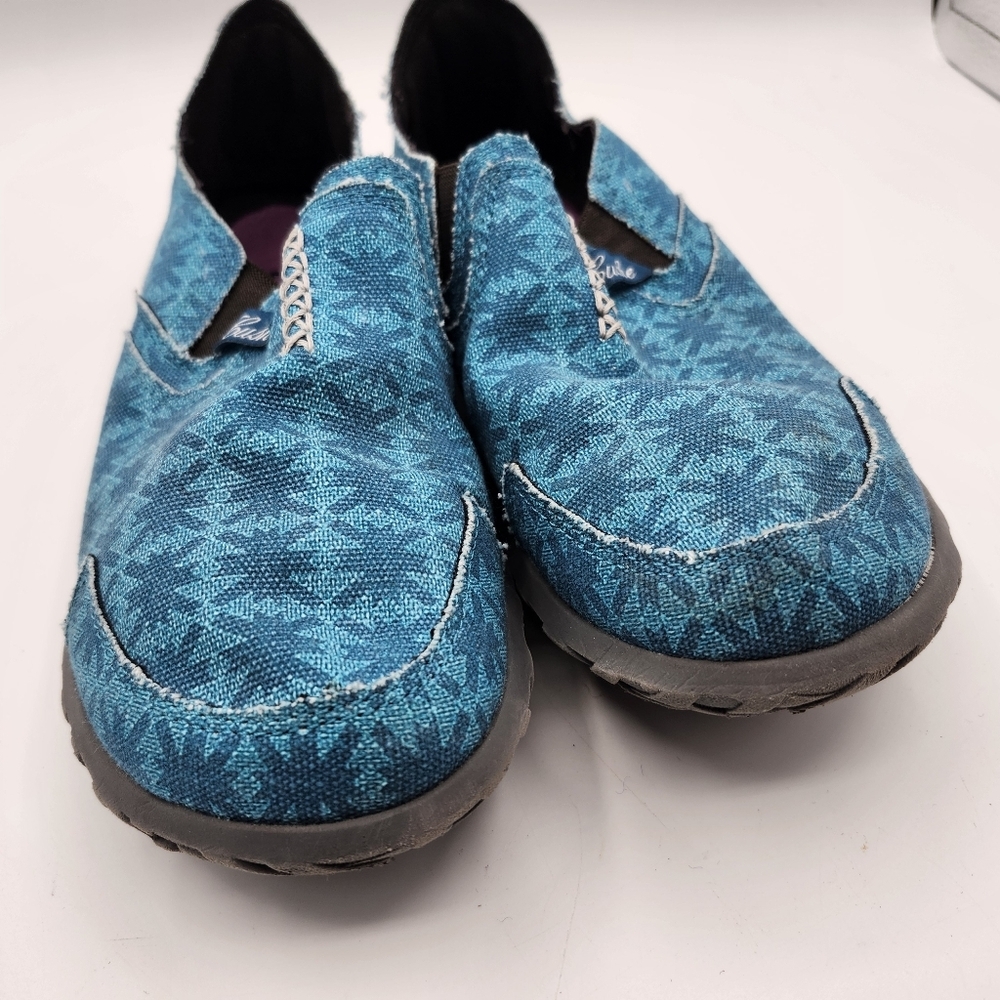 Cushe Canvas All Terrain Blue Casual Slip-On Shoes Sz 8 - Picture 5 of 8
